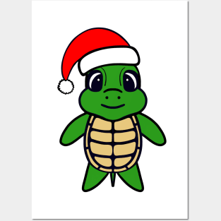 MERRY Christmas Turtle Lover Posters and Art